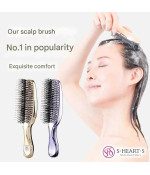 S. Heart S Scalp Brush Premium Long Unisex Brush(Gold) S. Heart S Scalp Brush Premium Long Unisex Brush(Gold)